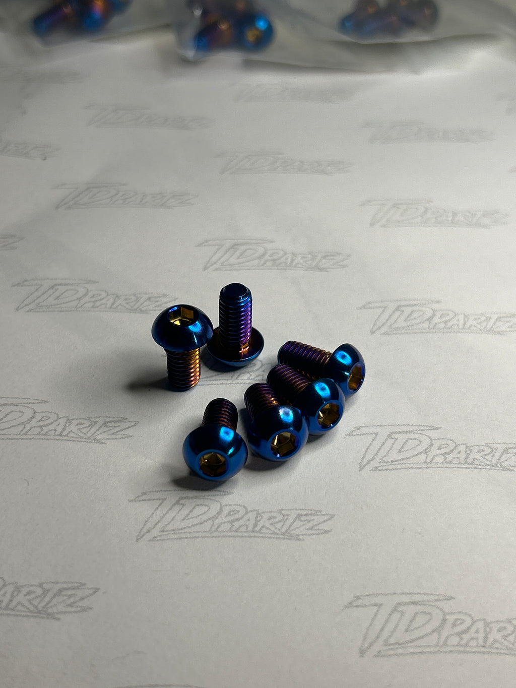 Yozma Under Seat Titanium Bolts (set of 6)