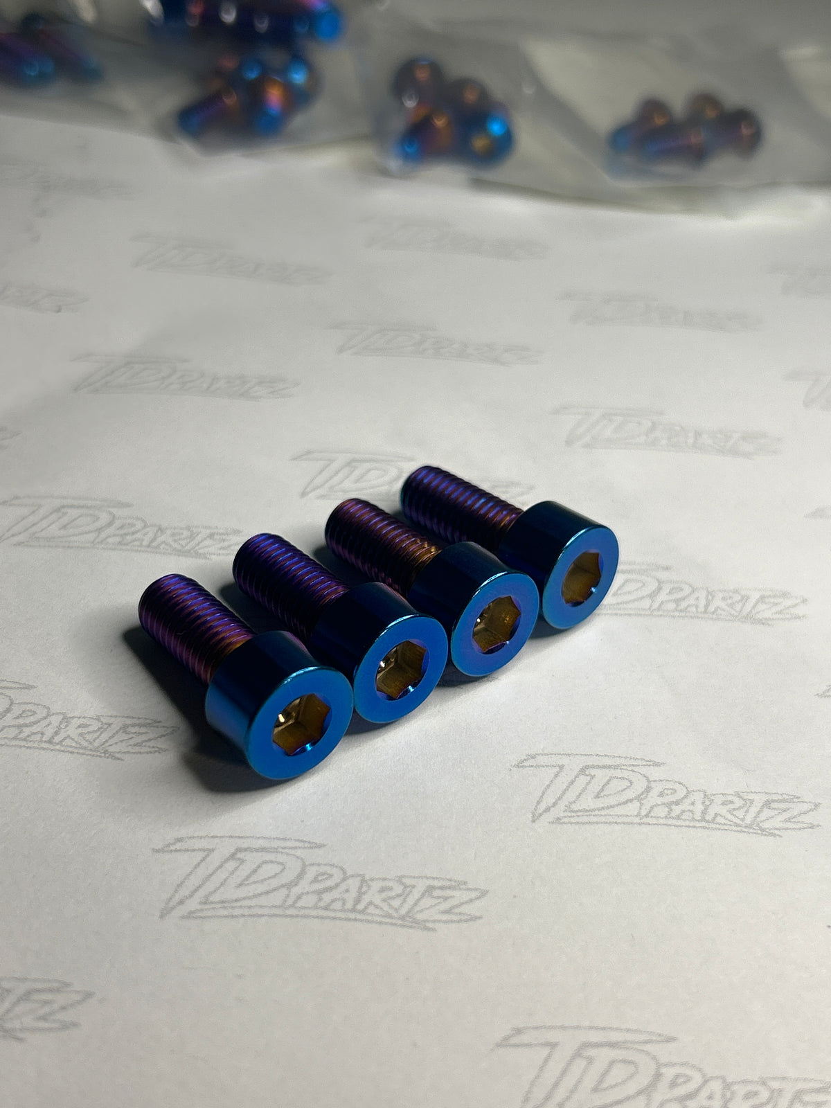 Yozma Fork Triple Clamp Titanium Bolts (set of 4)