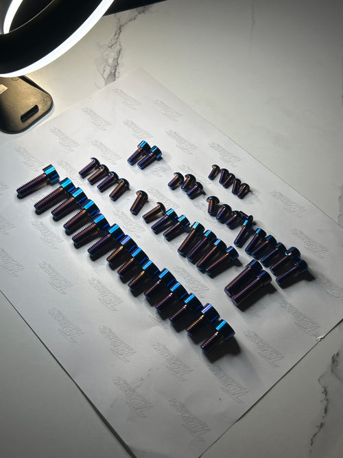 Eride pro 2.0 ss Full Titanium Bolts Kit