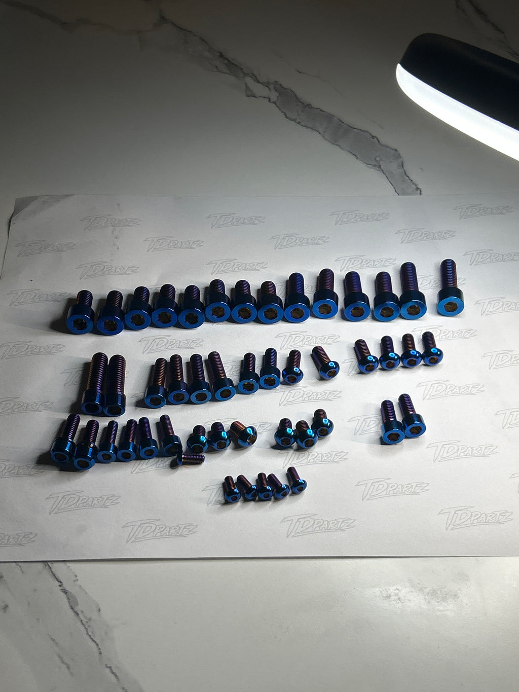 Eride pro 2.0 ss Full Titanium Bolts Kit