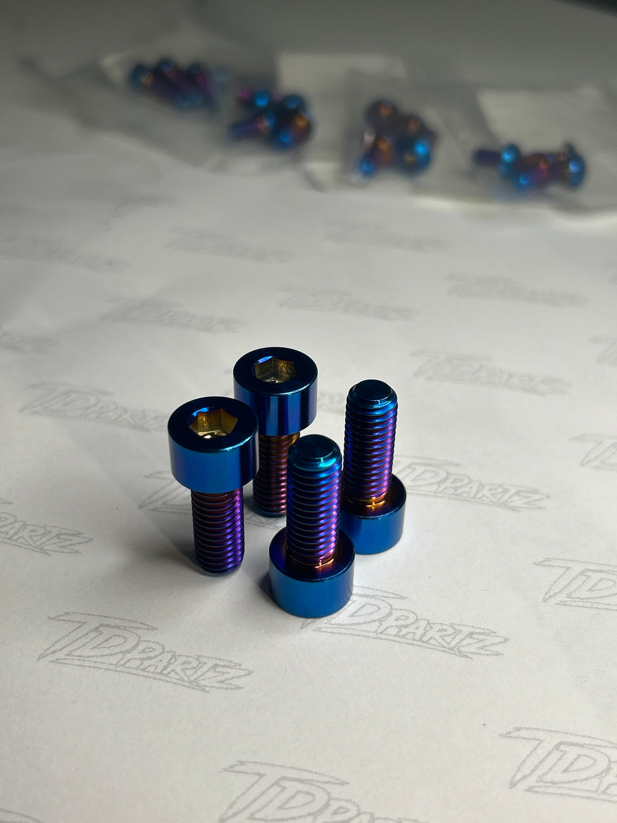 Yozma Bar Clamp Titanium Bolts (set of 4)