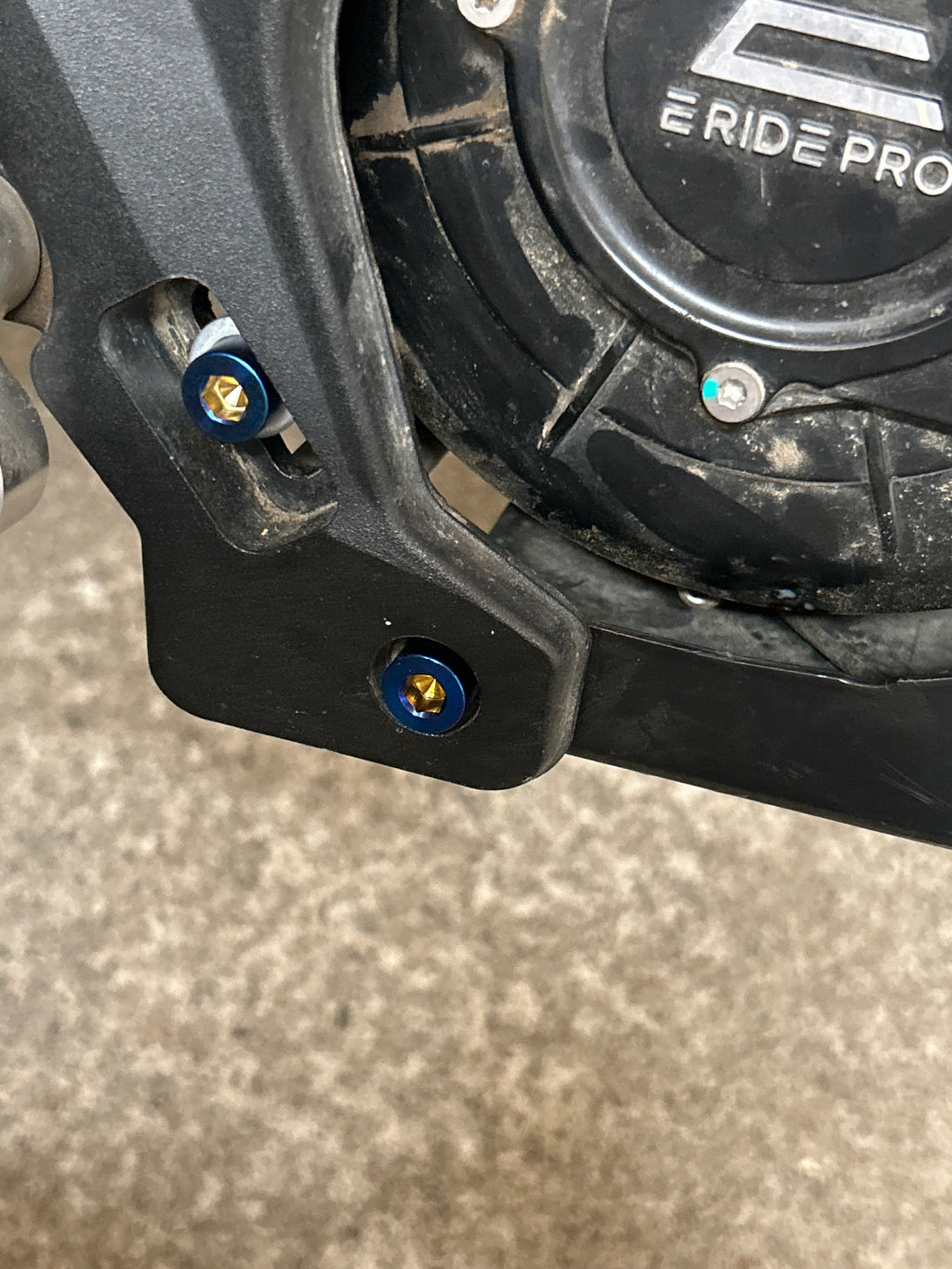 Eride pro ss Bashguard Titanium Bolts (4 pieces)