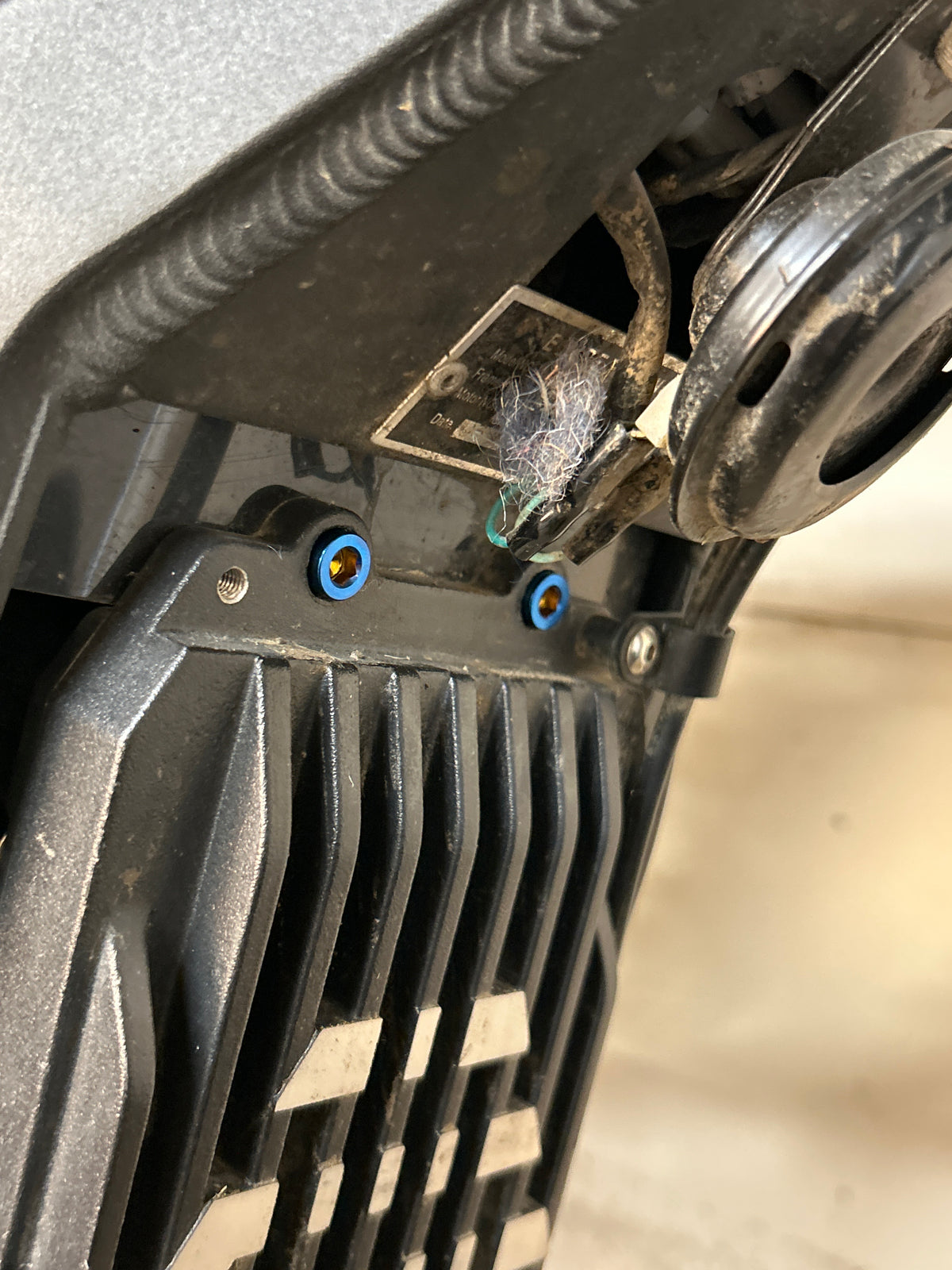 Eride pro ss Controller Titanium Bolts (4 pieces)