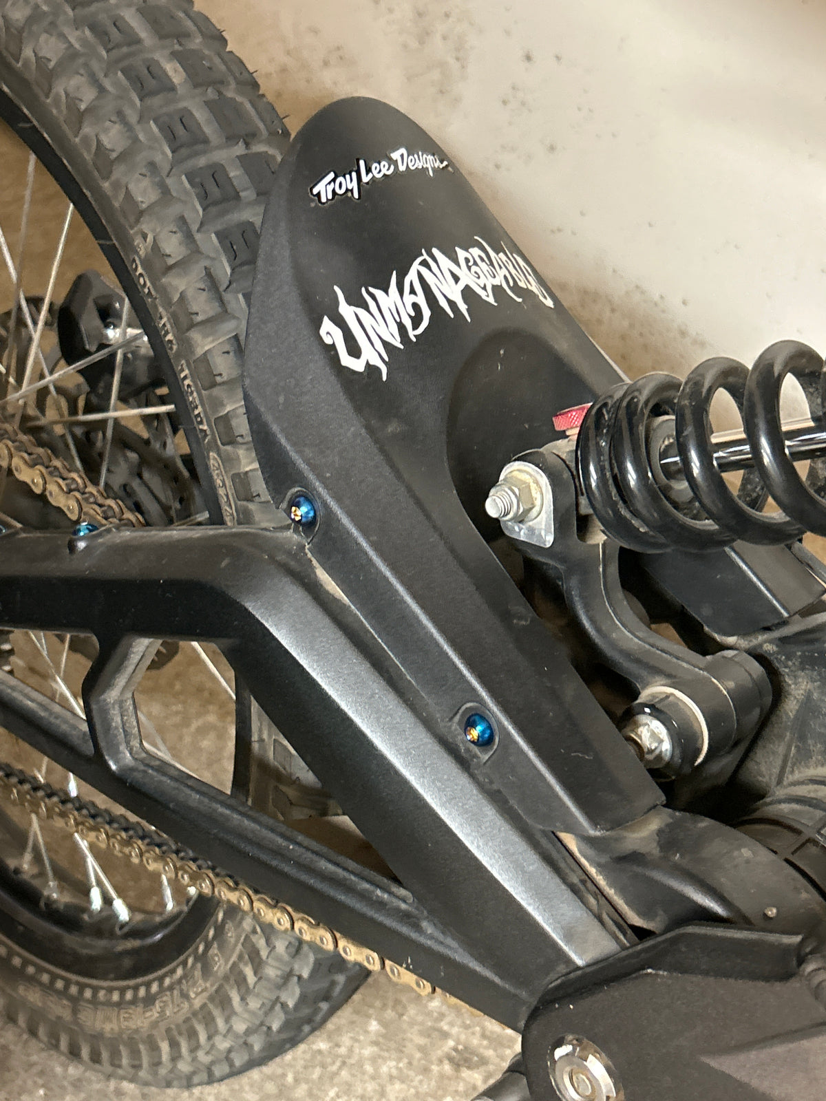 Eride pro ss Mudguards Titanium Bolts (4 pieces)