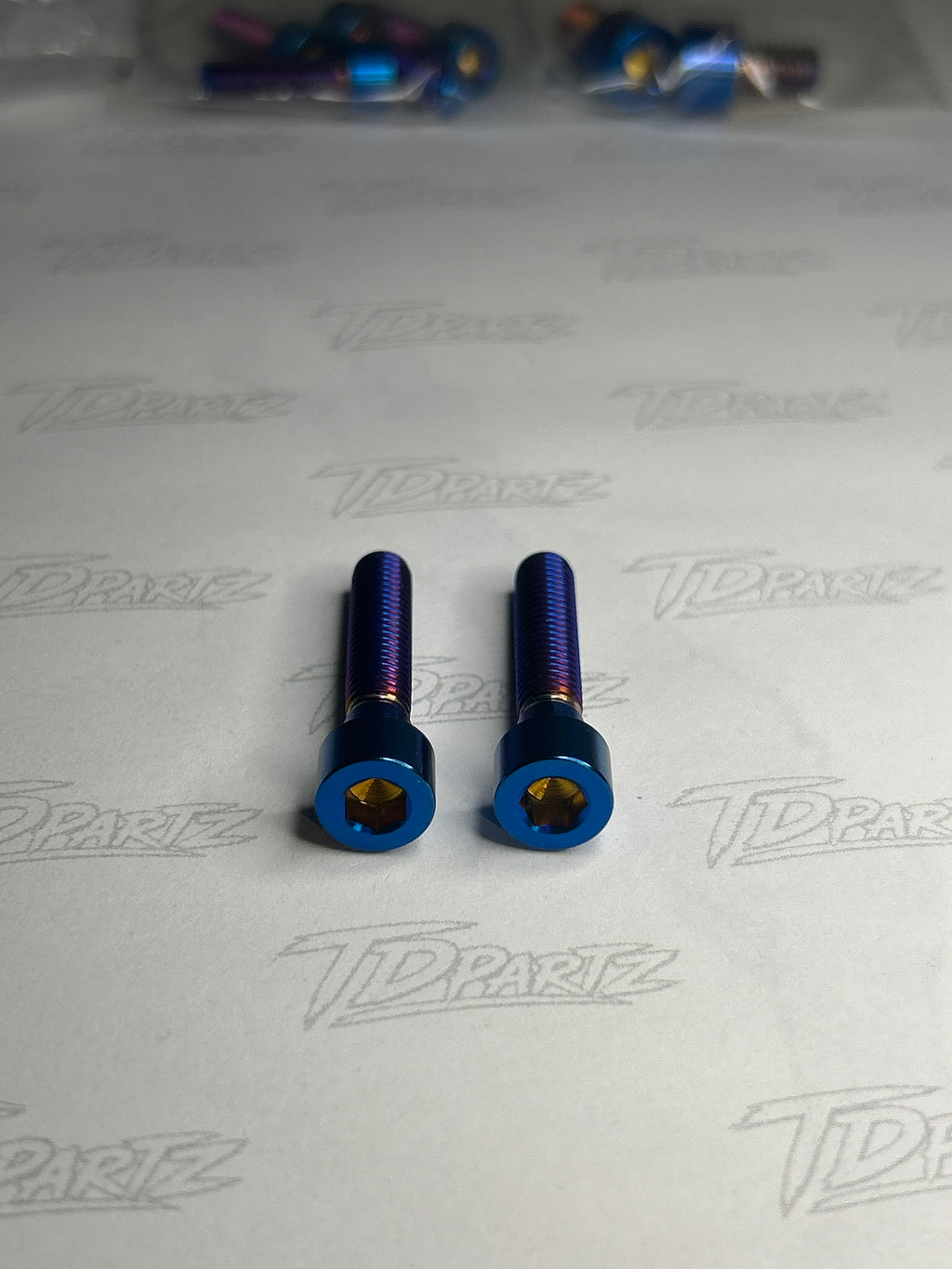 Tuttio Soleil Front Brake Caliper Mounting Titanium Bolts (set of 2)