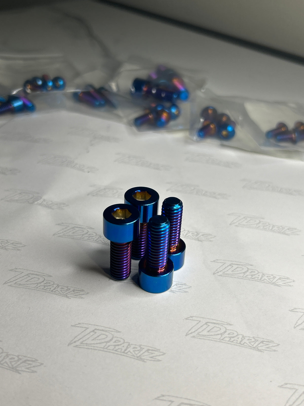 Yozma Fork Triple Clamp Titanium Bolts (set of 4)