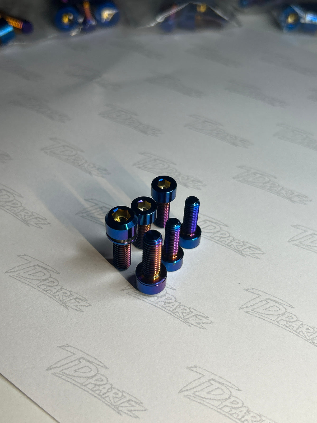 Eride pro ss Triple Clamp Titanium Pinch Bolts (6 pieces)