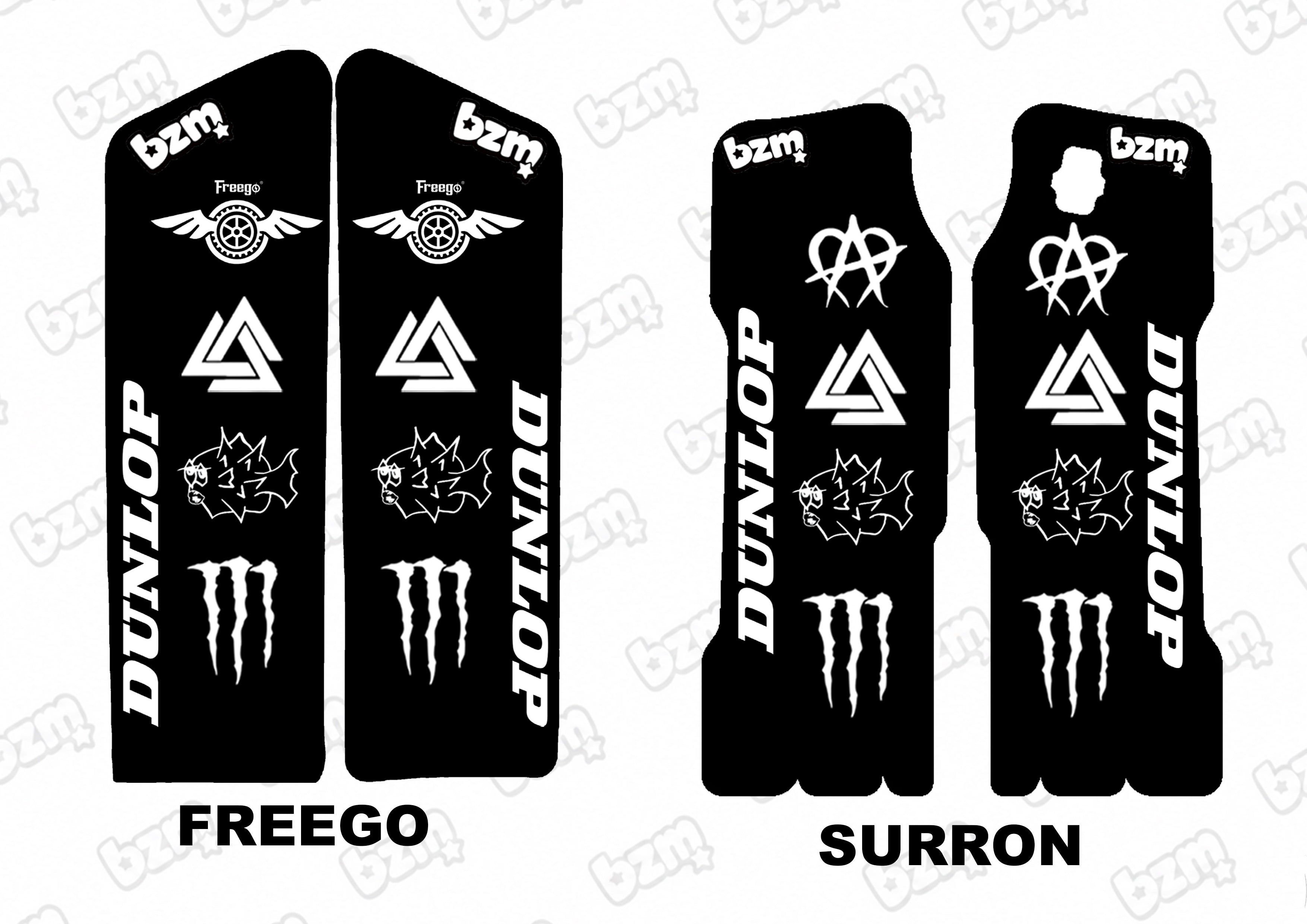 Fork Guard Decals