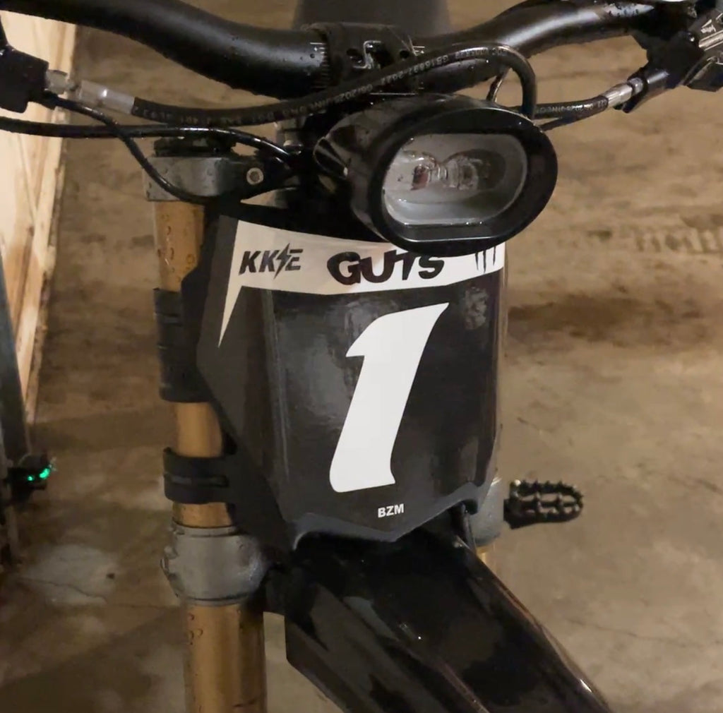 3D printed plate and Decal