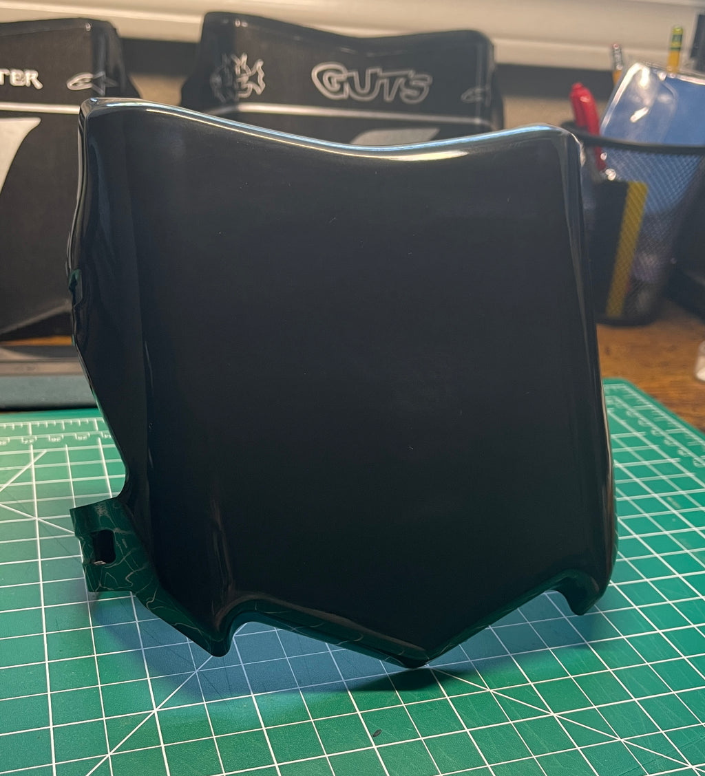 Glossy Motocutz style plate