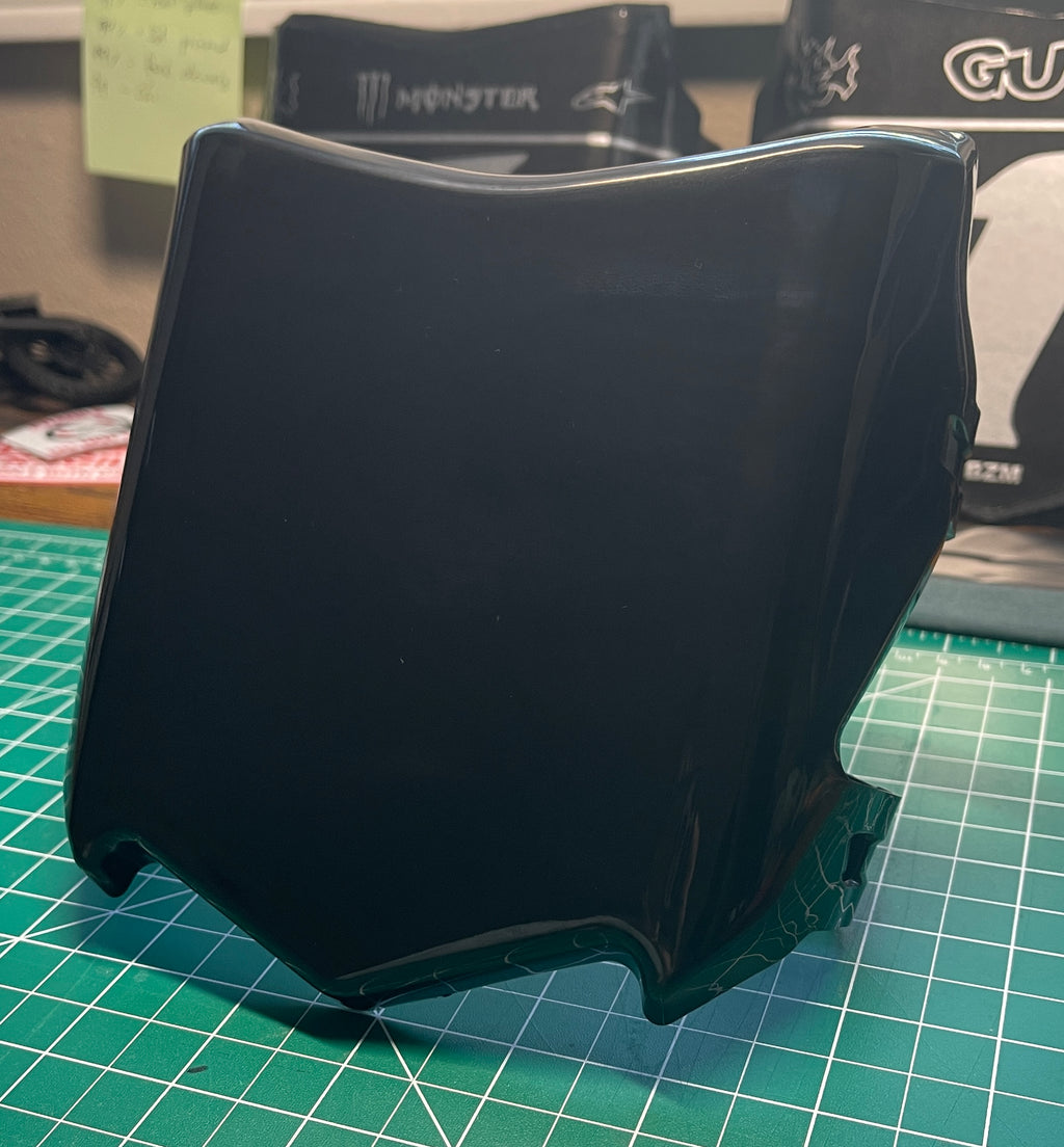 Glossy Motocutz style plate