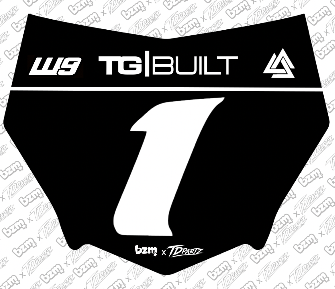 BZM x TDPartz Motocutz Decal